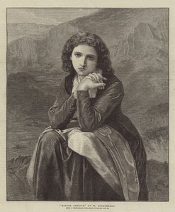 Mignon Pensive by William Adolphe Bouguereau